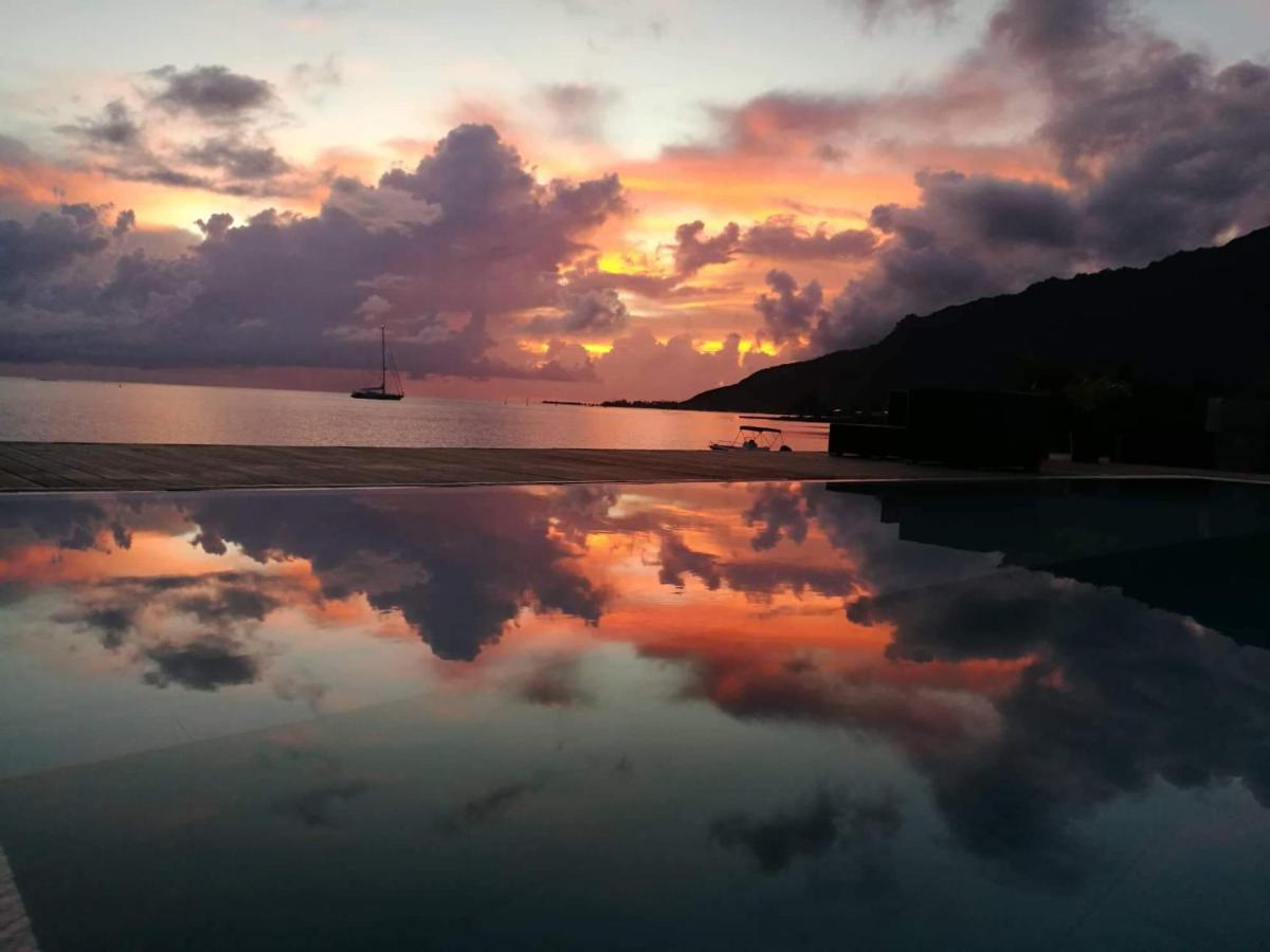 Villa Sunrise Moorea Papetoai Bagian luar foto